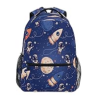 Space Theme School Backpack for Kids 5-12 yrs,Space Theme Backpack Kindergarten School Bag,1
