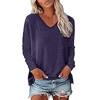 SNKSDGM Womens Long Sleeve Crewneck Drop Shoulder Pullover Sweatshirt Tops Half Zip Loose Fit 2023 Fall Casual Clothes