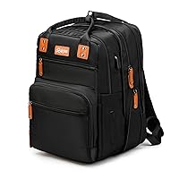 Rabjen Diaper Bag Backpack, Transformable Baby Bag, Spacious Enough for Twins' Stuff, Multifunction Back Pack