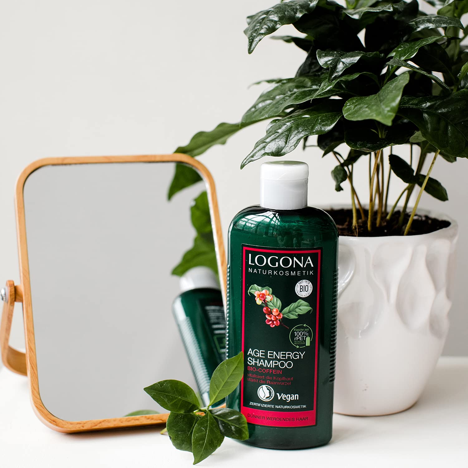 Amazon chính Logona Shampoo Mua Caffeine Đức 2023 Organic Cosmetics | Fado Natural hãng Energy Age trên