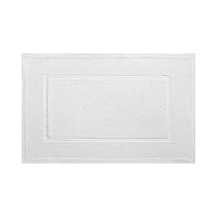Yves Delorme Eden Blanc Bath Mat | Cotton | Luxury Mat from Portugal
