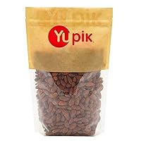 Yupik Soy Almonds, 2.2 lb, Kosher, Seasoned Nuts, Lightly Coated with Soy Sauce, Salty Flavor, Source of Fiber, Crunchy, Savory Snacks
