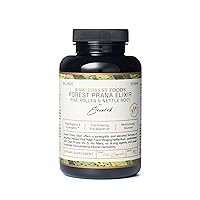 Forest Prana Elixir: Pine Pollen and Nettle Root Capsules — Synergistic and Adaptogenic Pine Pollen Support — Bioavailable Ultra-Pure Extracts — Men & Women — No Fillers, Non-GMO — 120 Count