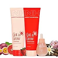 INH HAIR G2G Biotin Shampoo, Conditioner, and Scalp Serum for Bond Building Hair Density | Plant Based Sulfate Free Restorative Scalp Stimulating Haircare Formula For Frizzy Dry Or Damaged Hair