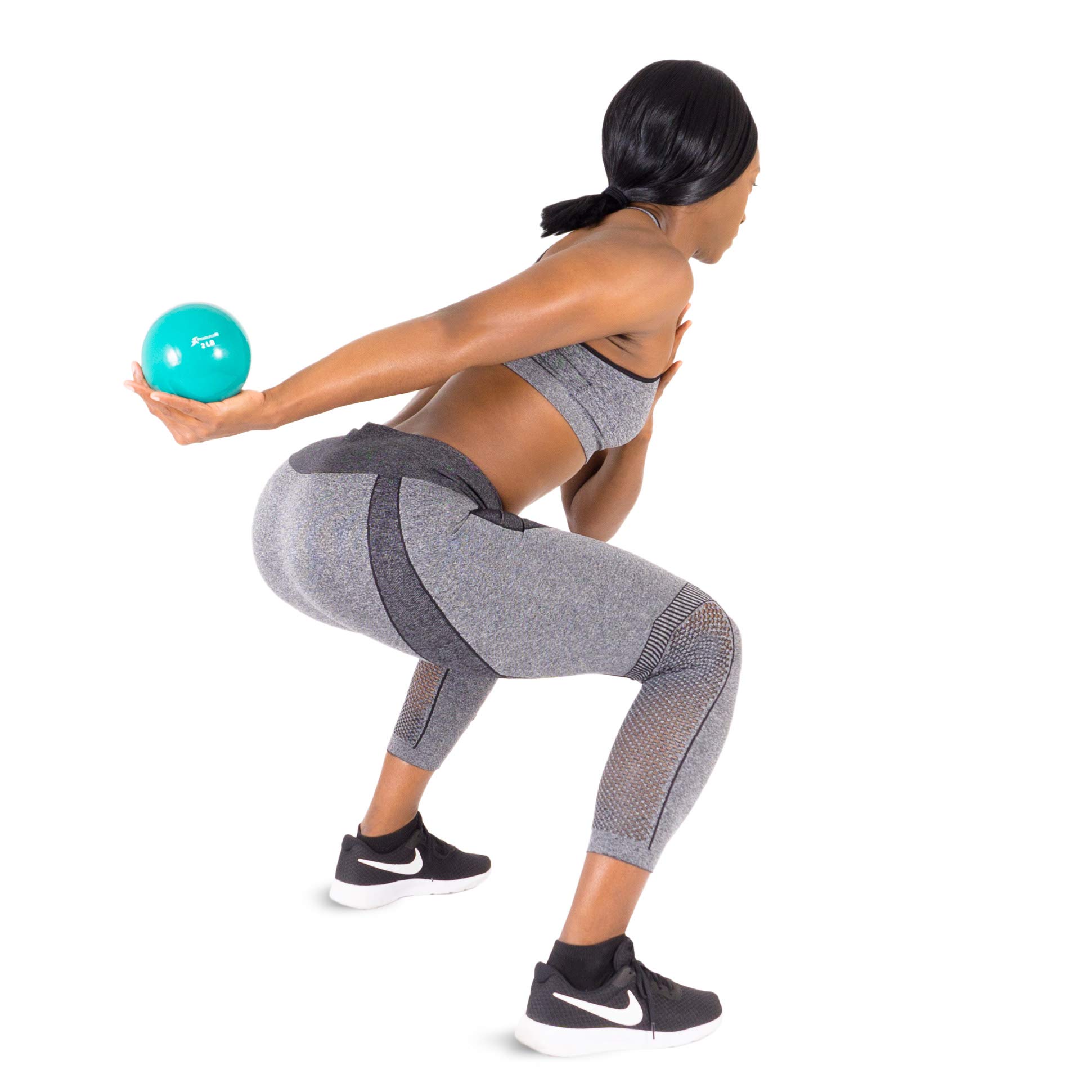 ProsourceFit Weighted Toning Exercise Balls for Pilates