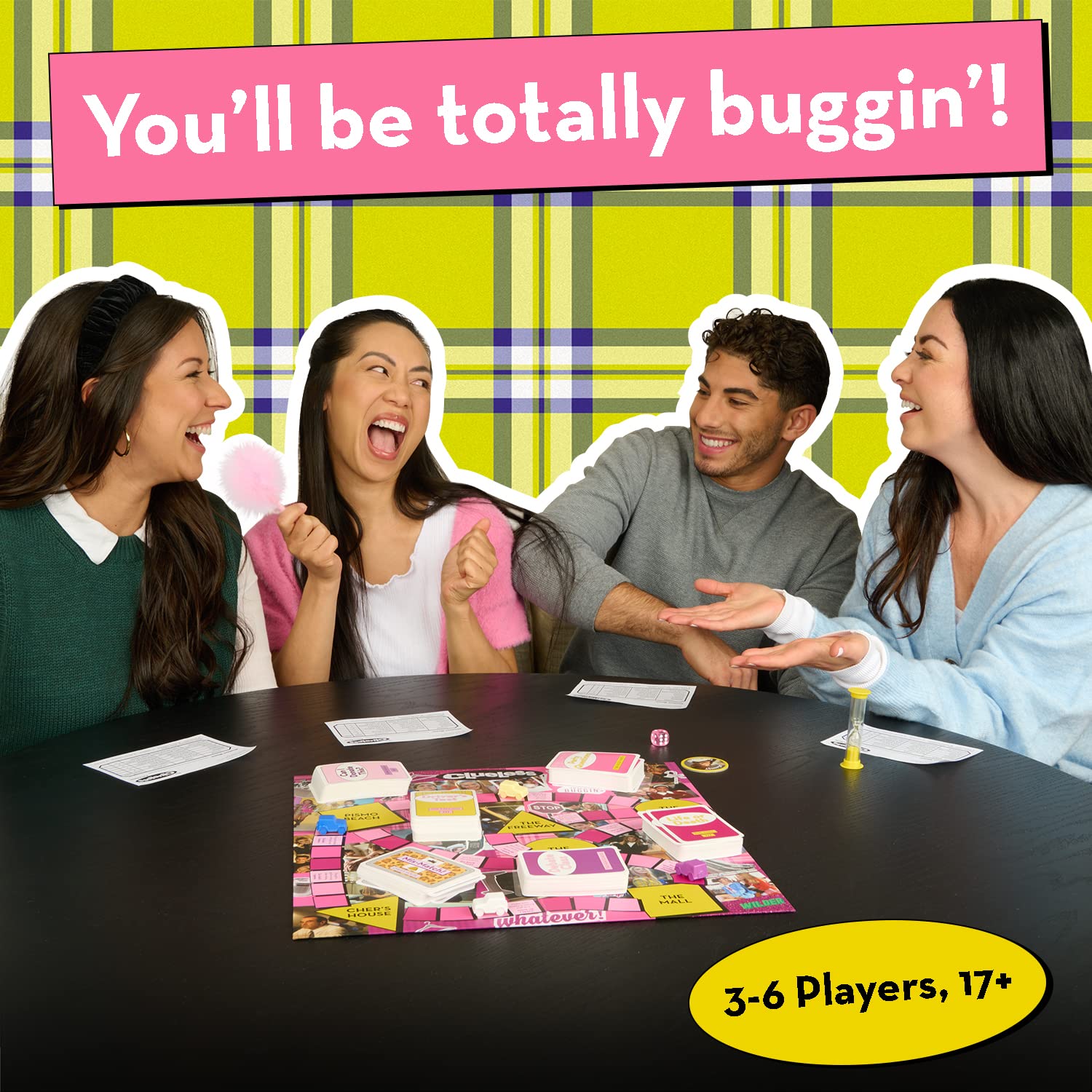 Clueless Party Game - Ugh as if! Edition - Board Game for Adults