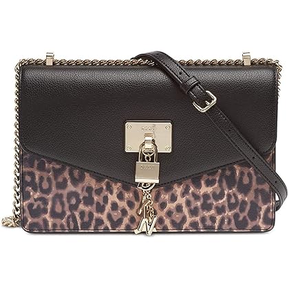 DKNY Elissa Large Leopard Shoulder Bag