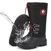Winter Boots for Men Snowmobile Boots Waterproof for Cold-Weather Up to -40°C