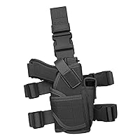 Drop Leg Holster, Tactical Thigh Pistol Gun Holster, Right Hand Adjustable