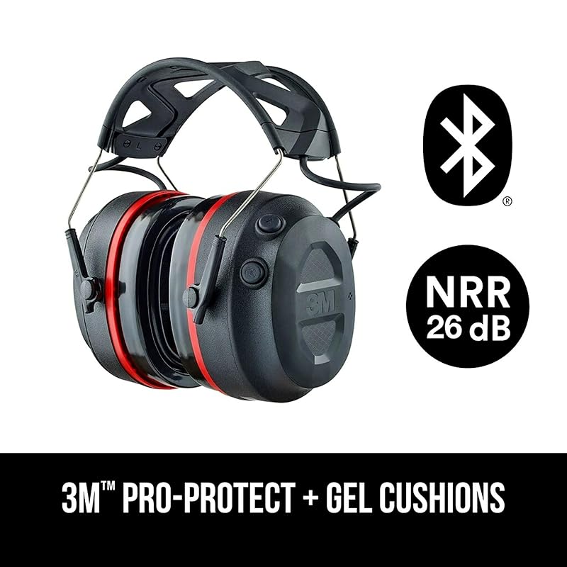 Mua 3M Pro-Protect Gel Cushions Electronic Hearing Protector with Bluetooth  Wireless Technology, NRR 26 dB, Black, Medium trên Amazon Mỹ chính hãng  2023 Giaonhan247
