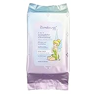 The Creme Shop Tinker Bell Cleansing Towelettes: Cooling Aloe Vera, 3-in-1 Cleanse, Exfoliate, Hydrate. Remove Makeup, Resealable Pack, Travel-Friendly 60 Pre-Wet Towelettes The Creme Shop Tinker Bell Cleansing Towelettes: Cooling Aloe Vera, 3-in-1 Cleanse, Exfoliate, Hydrate. Remove Makeup, Resealable Pack, Travel-Friendly 60 Pre-Wet Towelettes
