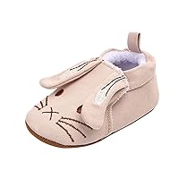 Corduroy Baby Slippers Infant Toddler Shoes Soft Sole Toddler Shoes 3D Little Ear Cartoon Bunny Slippers