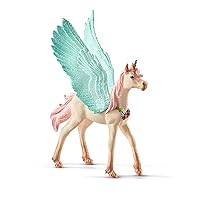 SCHLEICH - Bayala - Decorated Unicorn Pegasus, foal (70575)