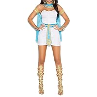 Ancient Egyptian Queen Cleopatra Adult Cosplay Costume Set