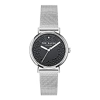 Ted Baker Phylipa Blossom Ladies Silver Mesh Band Watch (Model: BKPPHS4059I)
