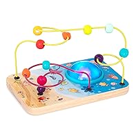B. toys- A-Mazing Seas- Developmental Toy- Bead Maze – Musical Wire Maze – Sounds & Lights – Toy Maze for Toddlers, Kids – 12 Months +