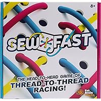 Fat Brain Toys Sew Fast - Fast-Paced Match-The-Picture Brainteaser Game, Ages 8+