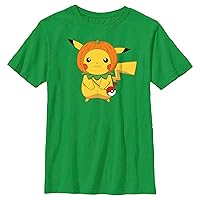 Fifth Sun Kids' Pokemon Pumpkin Hat Boys Short Sleeve Tee Shirt