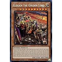 Eldlich The Golden Lord (Alternate Art) (Secret Rare) - RA01-EN019 - Secret Rare - 1st Edition