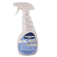 PETARMOR Home Household Spray for Fleas and Ticks, Flea Treatment for Home, Prevents Flea and Tick Re-Infestations for Cats and Dogs, Treats Carpet, Furniture, and More, 24 Ounce