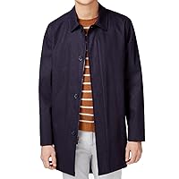 Tommy Hilfiger Men's Foley Fly Front Rain Jacket