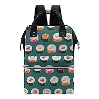 Sushi Set Waterproof Mommy Bag Diaper Bag Backpack Multifunction Large Capacity Travel Bag