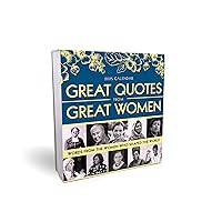 2025 Great Quotes From Great Women Boxed Calendar: 365 Days of Inspiration from Women Who Shaped the World (Daily Desk Gift for Her)