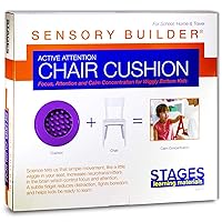 Learning Sensory Builder Class Pack of 10 Active Attention Chair Cushion for Wiggly Bottom Kids Seat Purple 13