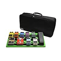 Gator Cases Aluminum Guitar Pedal Board with Carry Bag; Large: 23.75