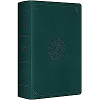 ESV Large Print Personal Size Bible (TruTone, Deep Teal, Emblem Design) ESV Large Print Personal Size Bible (TruTone, Deep Teal, Emblem Design) Imitation Leather