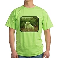 Green T-Shirt Polar Bear on Canadian Tundra - 2X