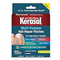 Multi-Purpose Nail Repair Patches - 14 Count - Nail Repair for Damaged Nails, 8-Hour Nail Treatment Restores Healthy Appearance