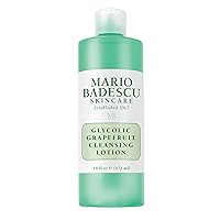 Mario Badescu Glycolic Grapefruit Cleansing Lotion for Combination and Oily Skin | Exfoliating Toner that Deeply Cleans |Formulated with Glycolic Acid & Grapefruit Extract