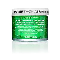 Cucumber Gel Mask | Extreme De-Tox Hydrator, Cooling and Hydrating Facial Mask, Helps Soothe the Look of Dry and Irritated Skin, 5 fl oz (Pack of 1)