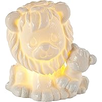 Precious Moments Baby Love Lion LED Nightlight, White