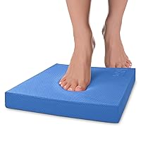 Yes4All Extra Large Foam Balance Pad, Non-Slip Foam Mat for Yoga & Balance Strength Training, Knee Pad for Physical Therapy
