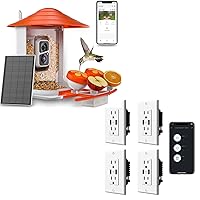 Smart Outlet with USB Bird Feeder with Camera