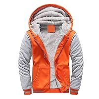 Tie Dye Sweatshirt Men Pullover Winter Workout Fleece Hoodie Jackets Full Zip Wool Warm Thick Coats Mens