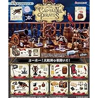 REMENT Petite Sample Series Captain & Pirates 8 Types in Total, 8 Pieces, PVC