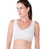 ELITA Women's Women’s Signature Seamless Cup Crop Bra Bra