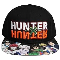 Hunter x Hunter Embroidered and Printed Snapback Hat