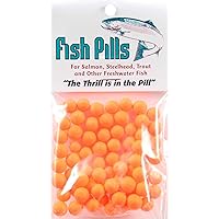 Fish Pills Flo. Orng Sz 2 Fishing Products