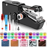 Mom Gifts for Mothers Day, Handheld Sewing Machine with 35PCS Accessories, Quick Repairing, Lightweight and Cordless, Easy Operated Portable Sewing Machine for Grandma and Mothers