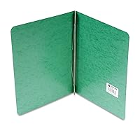 ACCO PRESSTEX Report Cover, Side Bound, Tyvek Reinforced Hinge, 8.5 Inch Centers, 3 Inch Capacity, Letter Size, Dark Green (A7025076A)