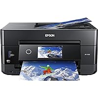 Epson Expression Premium XP-7100 All-in-One Color Inkjet Printer, Black - Print Scan Copy - 15 ppm, 5760 x 1440 dpi, Auto 2-Sided Printing, 30-Page ADF, Card Slot, Printable CD/DVD