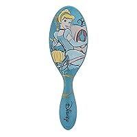 Wet Brush Disney Original Detangler Hair Brush, Cinderella (Elegant Princess) - Ultra-Soft IntelliFlex Bristles - Detangling Brush Glides Through Tangles (Wet Dry & Damaged Hair) - Women & Men