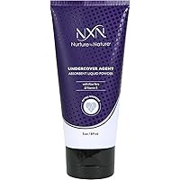 NXN Undercover Agent Liquid Powder, Anti-Sweat, For Breast, Private Parts, Crotch & Inner Thigh to Stop Odor & Chafe, Deodorant For Women, Natural Formula with Aloe & Vitamin E, 3 Oz