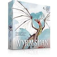 Wyrmspan - A Wingspan Game | Build a Cavernous Sanctuary for Beautiful Dragons in This Strategy Board Game from Stonemaier | for Adults and Family | 1-5 Players, 90-120 Min, Ages 14+