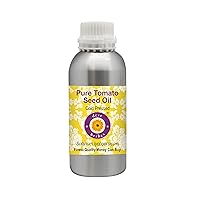 Deve Herbes Pure Tomato Seed Oil (Solanum lycopersicum) Cold Pressed 1250ml (42 oz)