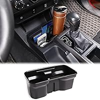 Car Front Cup Holder Storage Box Fit Toyot@a Tacoma 2016-2023 Car Front Seat Central Armrest Cup Holder Storage Box Center Console Gear Shifter Cup Drink Holder Organizer Tray ABS Insert Accessories